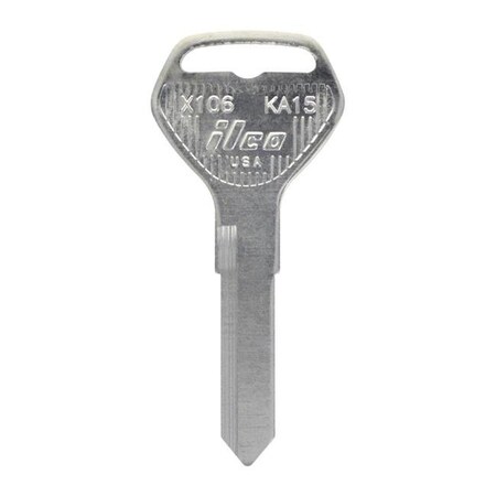 Hillman Hillman 5968870 Traditional Key House & Office Blank Double Sided Universal Key - Pack of 10 5968870